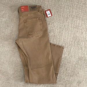 Mossimo stretch tan jeans. Brand-new. Size 36.